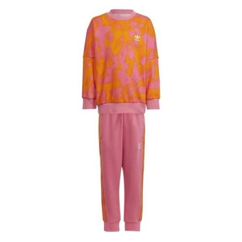 Adidas Original Summer Allover Print Crew Set