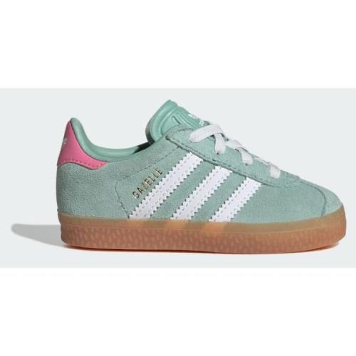 Adidas Original Gazelle Comfort Closure Elastic Laces Shoes Kids