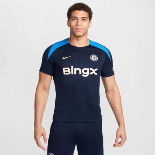 Chelsea Trenings T-Skjorte Dri-FIT Strike - Navy/Oransje