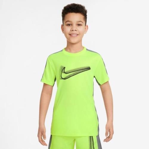 Nike Trenings T-Skjorte Dri-FIT Academy 23 - Neon/Grå/Sort Barn