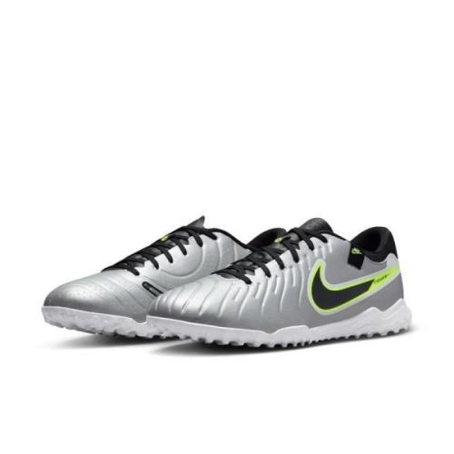 Nike Tiempo Legend 10 Academy TF Mad Voltage - Sølv/Sort/Neon