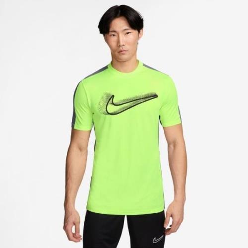 Nike Trenings T-Skjorte Dri-FIT Academy 23 - Neon/Grå/Sort